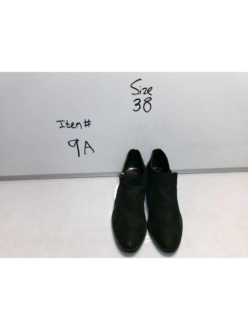 Women's Black Low Heel Dress Shoes EU Size 38
